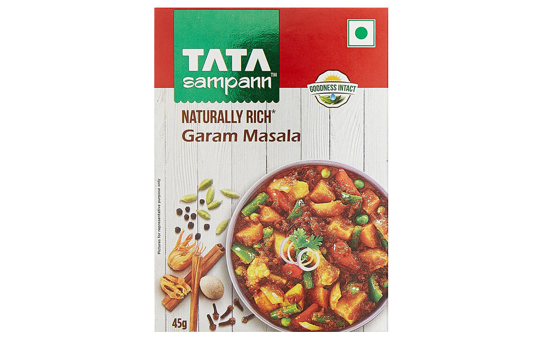 Tata Sampann Naturally Rich Garam Masala   Box  45 grams